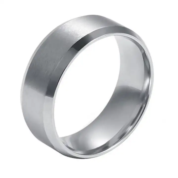 Bodhi Fashion Unisex Titanium Steel Ring Wedding Band Couple Lovers Finger Jewelry Cincin Couple Lelaki Lazada
