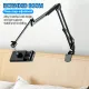 Lazy Holder Long Arm Clamp Mobile Phone Tablet Stand Holder 360 Rotating Adjustable Telescopic Lazy Bracket Bed Desk Table Stand. 