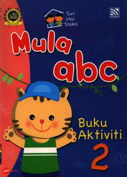 Topbooks Pelangi Kids Siri Hai Taska Mula Abc Buku Aktiviti 2 Lazada