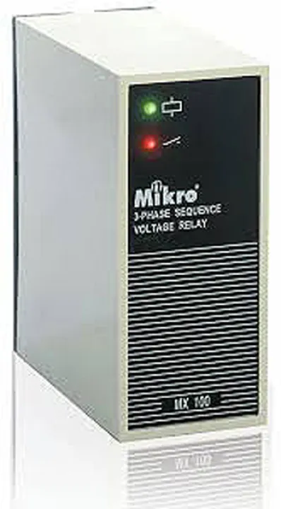 MIKRO MX100- 3-PHASE 415V SEQUENCE VOLTAGE RELAY