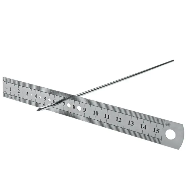 Autoclavable Orthopedic Measuring Ruler Kirschner Wire And Bone Screw Diameter Lenght Measuring Ruler Orthopedic Instrument 1Pcs
