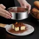 Stainless Steel Sifting Sifter Flour Sieve Baking Flour 60 Mesh Filter Sieve Filter Bakery Tool 15/20/25/30cm. 