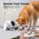 Hiibo Dog Camera with Treat Dispenser, 1080P Full HD Pet Camera for Dogs & Cats, Full House Mobile Monitoring, 2 Way Talk, 15-Day Long Endurance, No Monthly Fee, Cat Laser (White). 