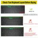 For 2022 Dell Precision 3571 5531 Latitude 5531 5530 latitude 5521 5520 15 15.6 inch 2022 Laptop Keyboard Cover Protector. 