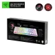 Razer Huntsman Mini Mercury White - 60% Gaming Mechanical Keyboard with Razer Optical Switch [Clicky/Linear Optical Switches]. 