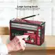 X-BASS RECHARGEABLE BLUETOOTH MP3 PLAYER TF SD CARD USB FM AM PORTABLE RADIO SPEAKER WITH HANDLE LED TORCHLIGHT FLASHLIGHT 收音机. 