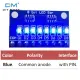 diymore diymore Blue/Red Common Anode/Cathode 3-24V 8-Bit LED Strip DC 3-24V Suitable for Connecting Arduiuo UNO Mini Nano Mega2560 DUE Breadboard MCU (AVR STM32 ARM7 ARM9 ARM10 ARM11 PIC C8051 STC MSP430 FPGA/CPLD. 