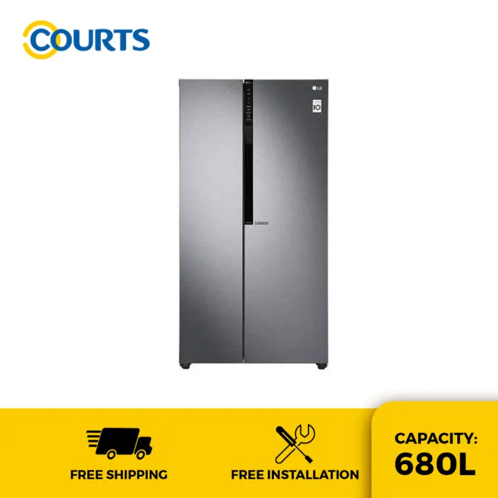 Free Delivery Basic Installation Lg 680l Refrigerator Side By Side Gc B247kqdv Lazada