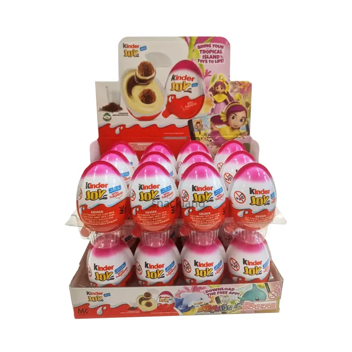 Kinder Joy Toy With Chocolate For Girl 24pcs Lazada