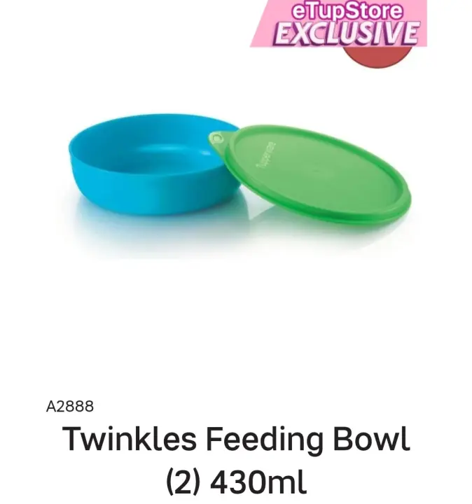 Tupperware Twinkle Feeding Bowl 430ml(1 Pcs)