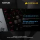 Corsair K70 RGB MK2 SE White Edition Mechanical Gaming Keyboard iCUE Cherry MX Linear Speed Key Switch Switches Aluminum Frame Port Media Volume Detachable Palm Wrist Rest USB Pass Through Keycap Tool LED PC Desktop AMAKUSA. 