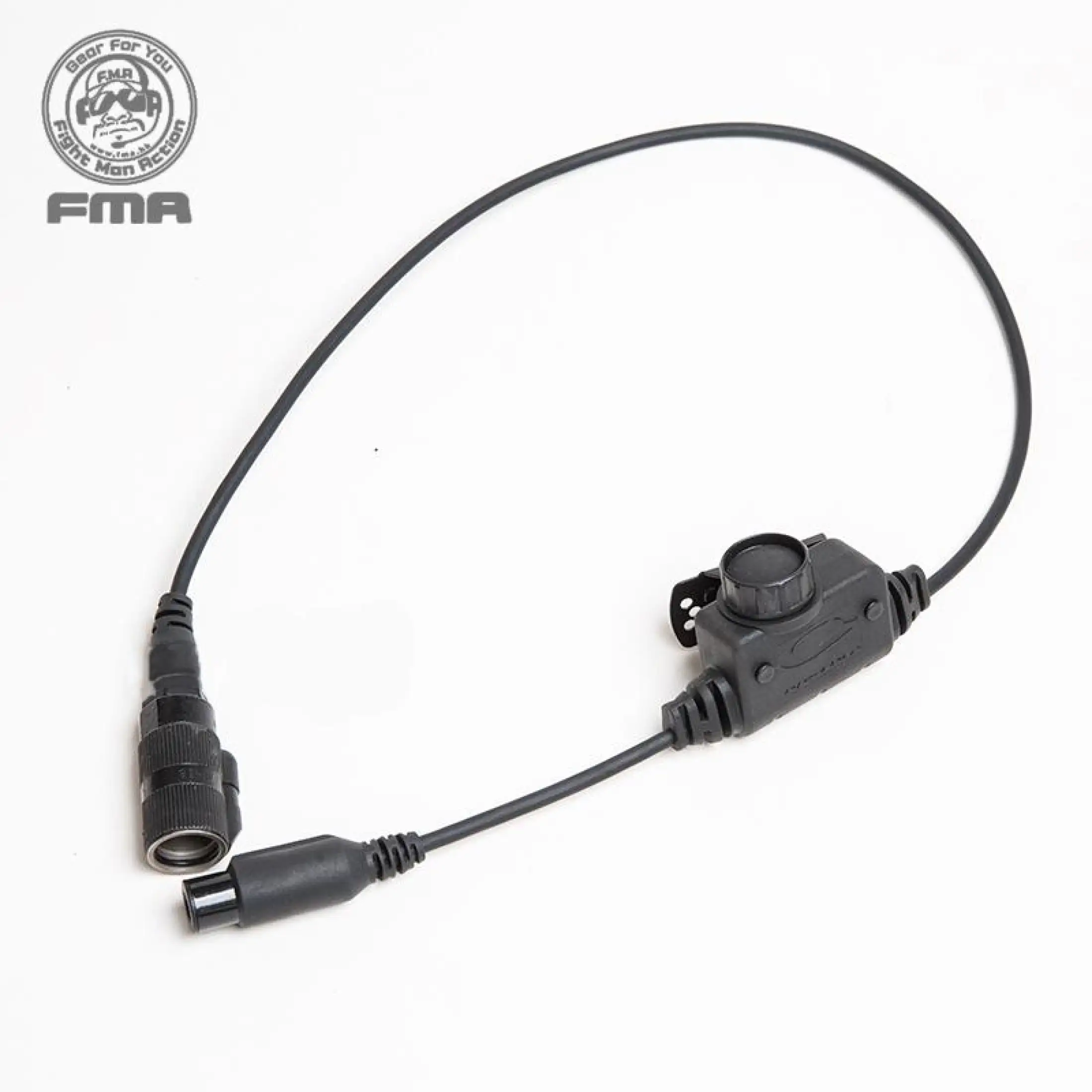 Fma Fcs Rac Tactical 6 Pin Ptt Rail Attached Communication Headset Noise Reduction Ptt Lazada Ph