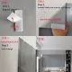 [High Brightness] WEJOY Anti Light 80/ 100/ 120 inch Projection Screen Reflective Foldable 16:9 Portable No Crease Wall Mounted Screen for Projector Smart TV Home Cinema. 