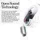 Nothing Ear (open) | Weightless ultra-light Open Sound Technology | Titanium-coated driver | AI Clear Voice Technology | Chat GPT on the go | IP54 for buds & case. 