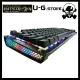 IMPERION KEYBOARD CENTIPADA Black-RGB 104 Keys Blue Switch ( Custom RGB light Panel / Black , 104 keys mechanical keyboard , Kailh LH Blue Switch , 1 year warranty ). 