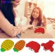 1Set pop it fidget toy crab carrot pineapple lobster fidget toys full set box all fidgets Bubble Fidget Sensory Push Toy tiktok Stress Reliever Relief Toys Special Needs Silent Classroom. 