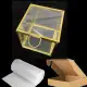 Glass Box small rectangular box in clear glass with a metal frame and mirrored base Ready Stock Gift Box Tunang Ready. 