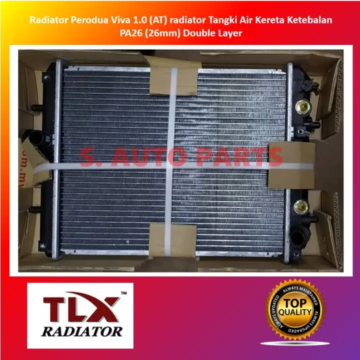 Radiator Perodua Viva 1.0 (AT) radiator Tangki Air Kereta 