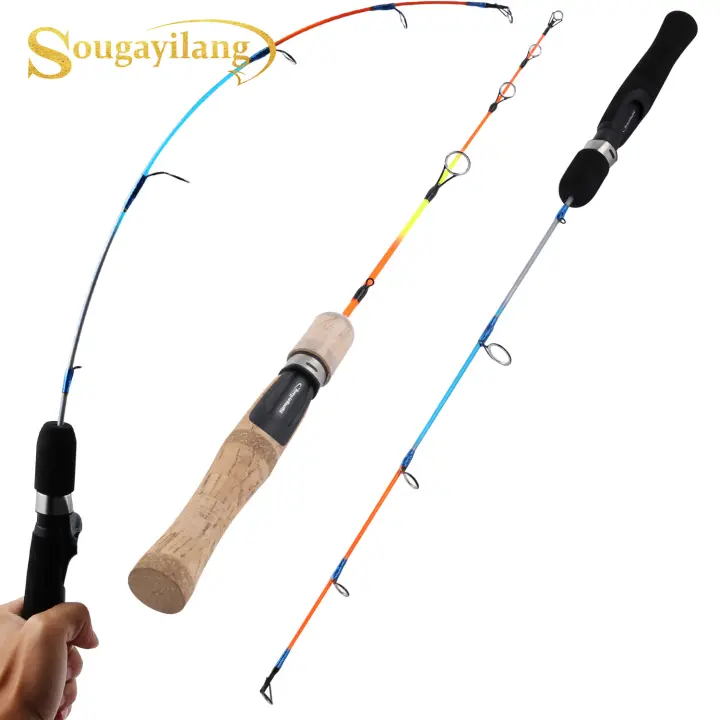 Sougaliyang Tongkat Pancing Udang Es Musim Dingin Tongkat Pancing Ultra Ringan Portabel Eva Gagang Kayu Keras Berputar Luar Ruangan 64cm Lazada Indonesia