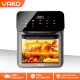 YAKO 10L Air Fryer Multi-function Touch Screen Convection  Toaster TimerBreakfast Machine. 