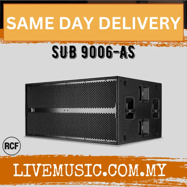 RCF SUB 9006-AS Active High Power Subwoofer ( SUB 9006 AS / SUB9006AS )