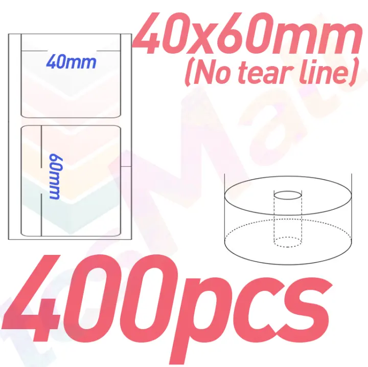 Direct Thermal Sticker Label Awb Consignment Note Barcode Poslaju Jnt Dhl 10x15cm 100x150mm 100 X 150 Mm 10 15 Cm 4 6 Inch Lazada