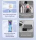 100 levels of wind speed adjustment handheld fan 4-core ice-sensing motor turbo fan Battery/LED digital display kipas mini fan rechargeable Type-C Fast charging Deep noise reduction Wide-angle 360° air outlet Rapidly cool down to 0° in 1 second 手持小风扇. 
