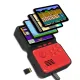 M30 1500+ Games 16-Bit Retro Classic Video Game Console with 2.8 inch LCD Screen Support TV AV Output Handheld Gaming Player Data Frog. 