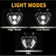 Light MT-07 12V 110W MT07 Headlight Motorcycle 2017 2016 2015 2014 07 FZ FZ07 DRL Lamp LED MT-07 07 MT Headlight MT07 YAMAHA For. 