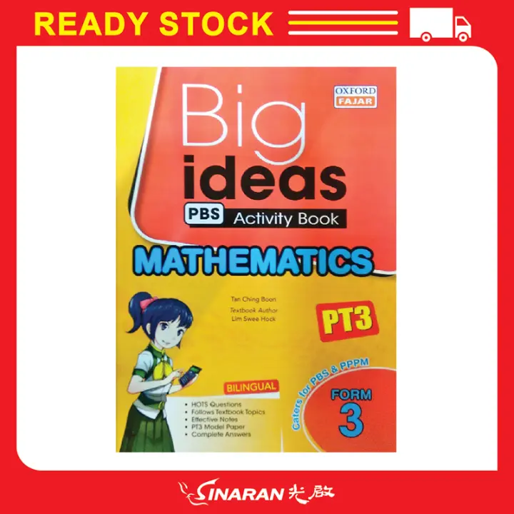 Oxford Big Ideas Activity Book Pt3 Mathematics Form 3 Lazada