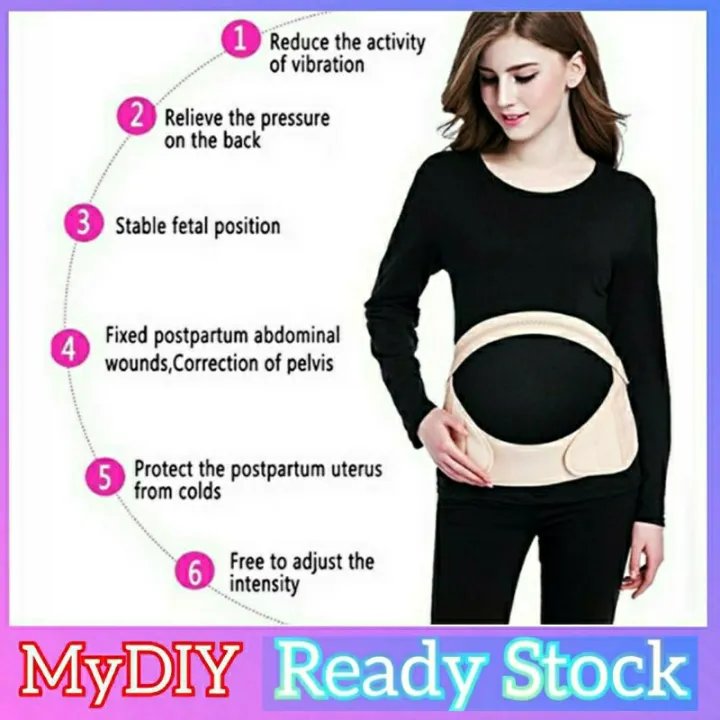 Ready Stock Maternity Antepartum Belt Pregnancy Support Waist Band Back Brace Pregnancy Belly Support Belt Support Pregnant Korset Baby Bengkung Sokongan Hamil Perut Ibu Mengandung Alat Tali Pinggang Sakit Bekung Wanita 孕婦腰帶