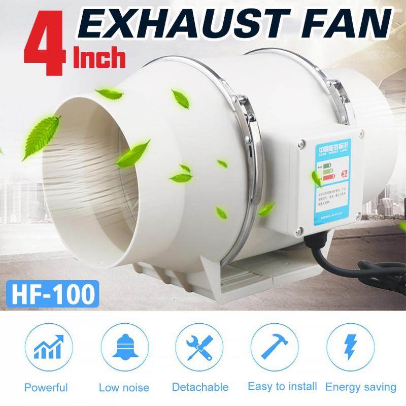 4 inch im lặng quạt hút mạnh mẽ Quạt hút nhà bếp Quạt thông gió phòng tắm Quạt thông gió chúng tôi cộng