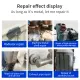 Super Strong Welding Adhesive 100g Metal Glue Industrial High Strength Bonding Sealant Weld  Seam Metal Repair Waterproof and High temperature resistant Agent Strong Casting Glue. 