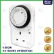 SIRIM Timer switch socket 24 Hours Analog Programme Programmable 3 Pin Plug Digital Boleh Program EUROSAFE THEBEN 定时开关 Ediyonline Ediy. 