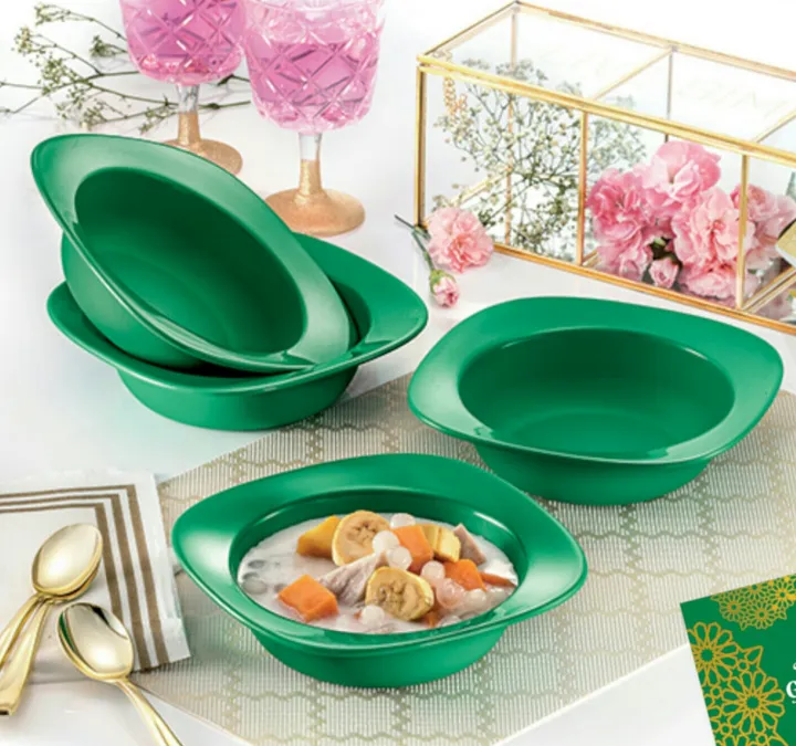 Tupperware Emerald Bowl 350ml (4pcs)