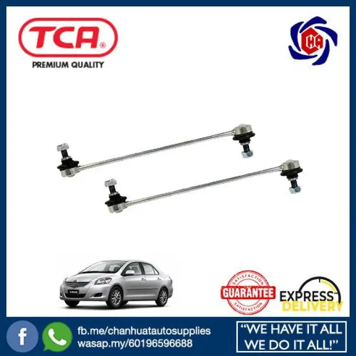 Toyota Vios Ncp93 2008 2012 Tca Japan Front Absorber Stabiliser Suspension Link Rods Left Right 2pcs Lazada