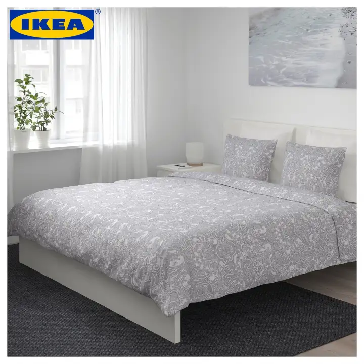 4 Pillowcases 240x220 50x80 Cm, Ikea Paisley Duvet Cover