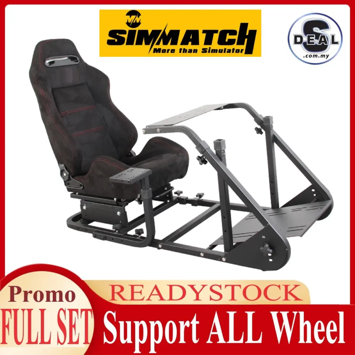 Full Set Cockpit Sim Racing Rack Gen 3 X Cockpit Foldable Stand Fanatec Thrustmaster Logitech Sim Magic Lazada