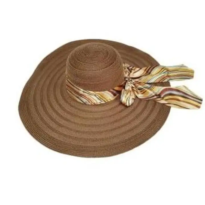 Floppy Hat Wide Ribbon Topi Pantai Lazada