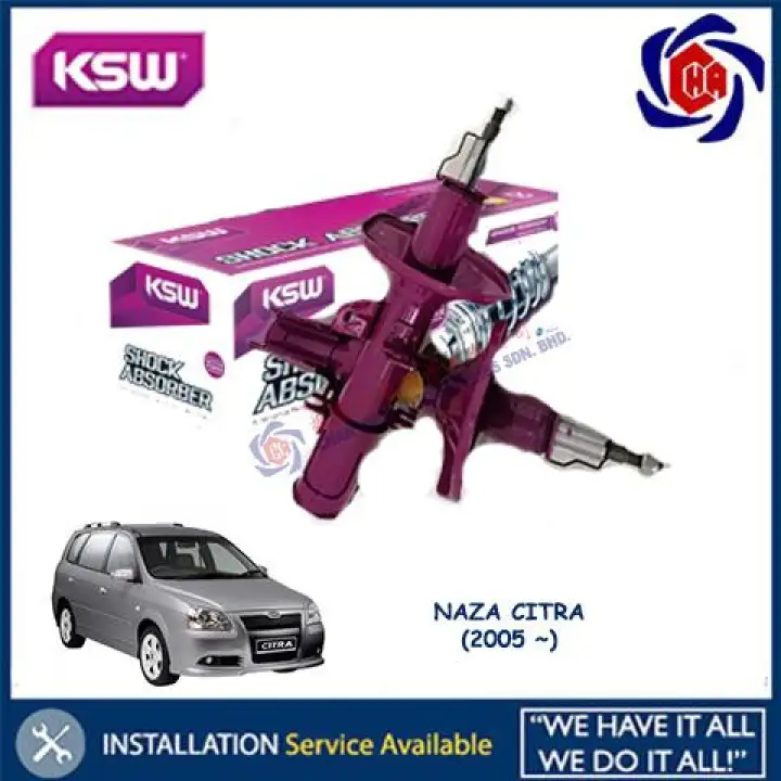 Naza Citra Kia Carens Ksw Front Absorbers Depan 2pcs Lh Rh Kshowa Shock Absorber Lazada