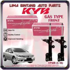 1pair Honda Civic Fd Sna Snb Rear Shock Absorber Gas Kayaba Kyb 2006 2011 Lazada