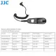 JJC RS-80N3 Wired Camera Remote Switch Remote Control Shutter Release Cord for Canon EOS R3 R5 5DS 5D Mark III II 6D Mark II 7D Mark II 1DX 1Ds 1D Mark IV III II1D 50D 40D 30D 20D. 