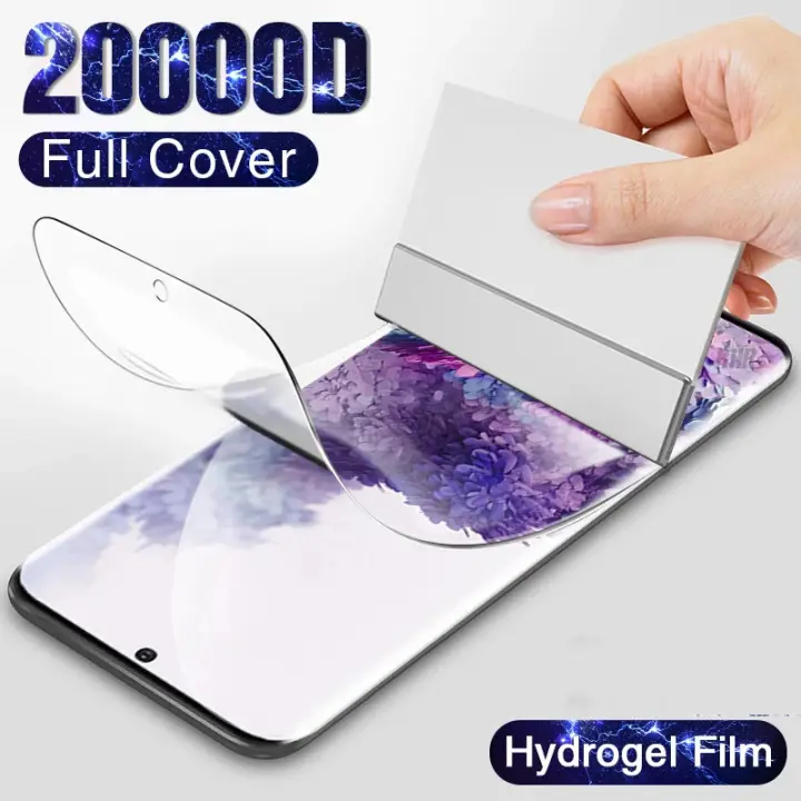 Ready Stock Hydrogel Film Samsung Galaxy S20 Fe S10 S9 S8 Plus S7 Edge Note 20 Ultra A50 A70 Hydrogel Film Screen Protector Lazada Singapore