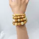 5403#天然黄东陵水晶手链 Natural Yellow Aventurine Crystal Bracelet (财富 Wealth，富裕 Prosperity) 黄东陵 Yellow Aventurine. 