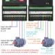 220V VFD LED Dual Display Panel 0.4KW-5.5KW Input 1-phase 220V Output 3-phase 220V Motor Speed Controller Frequency Regulation AC Drive Inverter. 