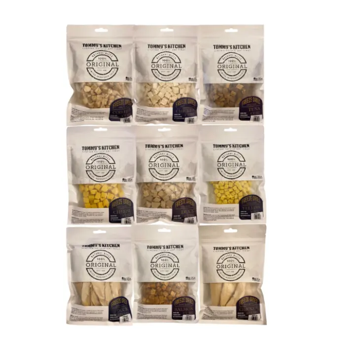 TOMMY'S KITCHEN Freeze Dried Treats For Cats & Dogs 60g