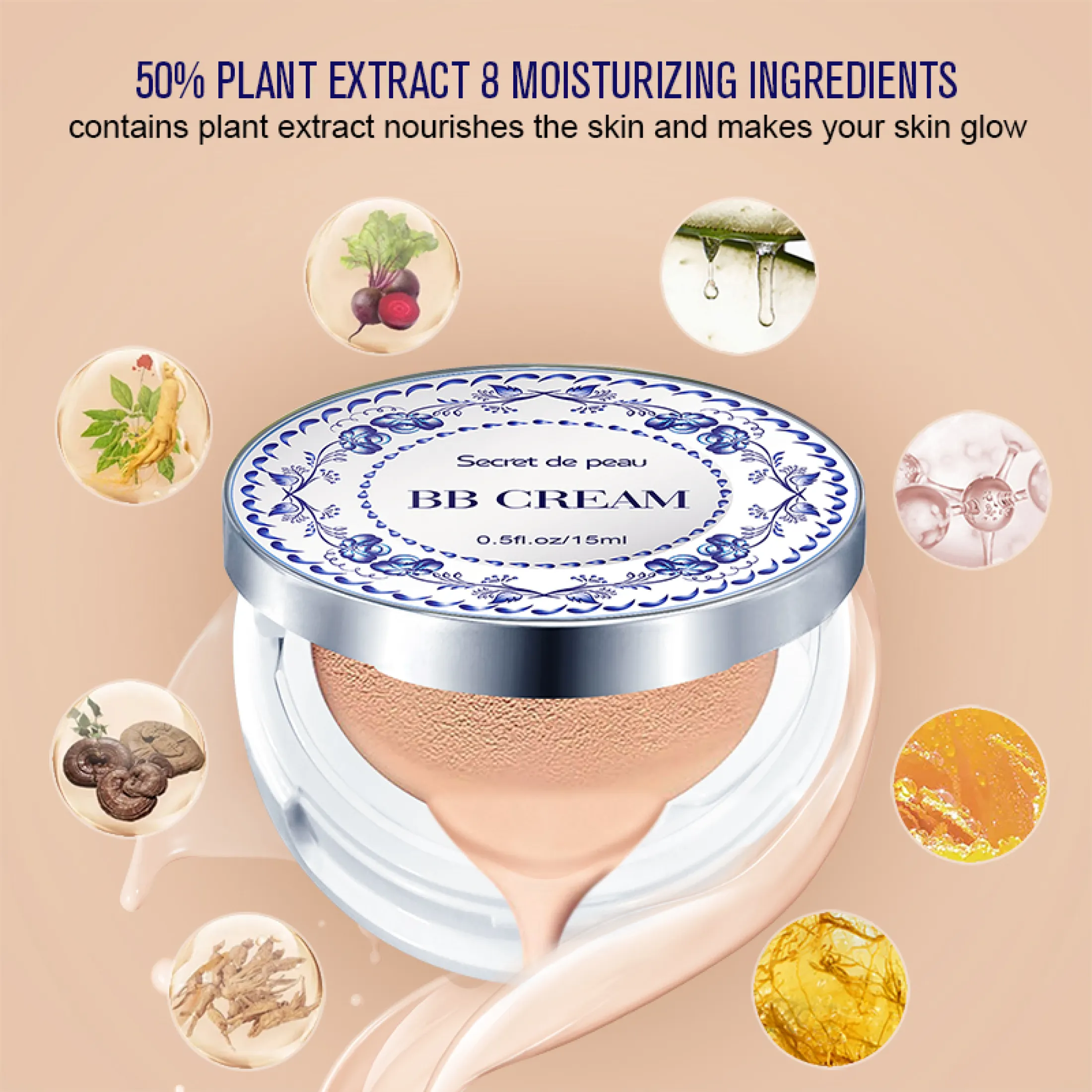 Secret De Peau Makeup Air Cushion Moisturizing Foundation Air Permeable Natural Whitening Brightening Makeup Korean Type Cream Lazada Singapore