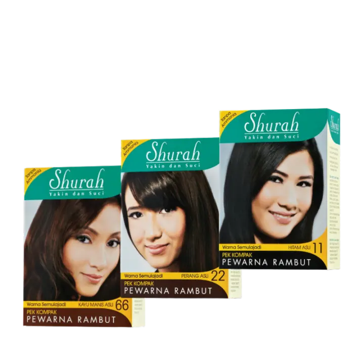 Shurah Dye Hair With Uv Size Kompek Lazada
