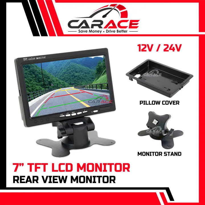 7 inch TFT LCD Monitor Car Reverse Parking Camera | 7inch Monitor Rearview Camera Bus Truck Reverse Monitor Dashboard
