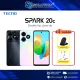 Tecno Spark 20c (4+8GB Extended RAM +256GB ROM) 6.6" HD+ Hole Screen I Octa-core Processor I 50MP Camera I 5000mAh Battery. 
